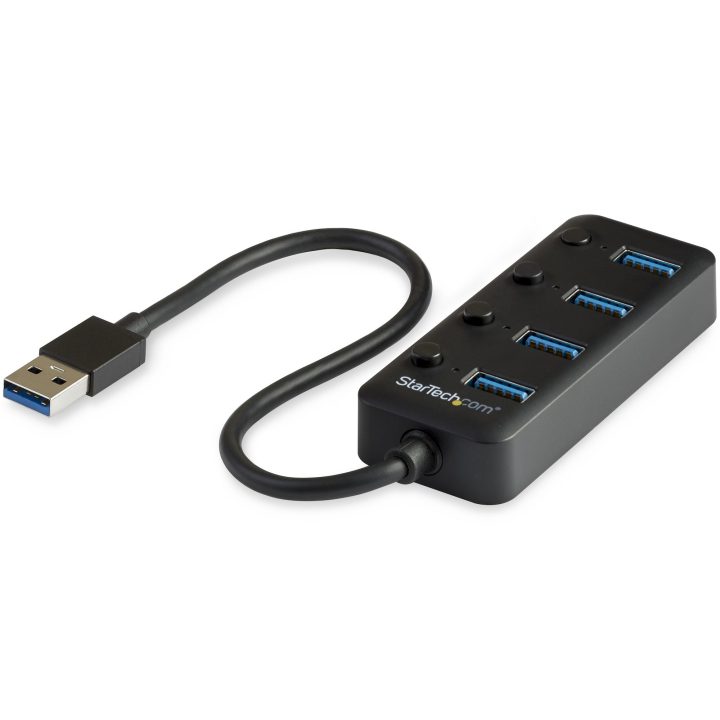 StarTech.com Hub USB-A con 4 Puertos USB-A - Ladrón USB - Alimentado…