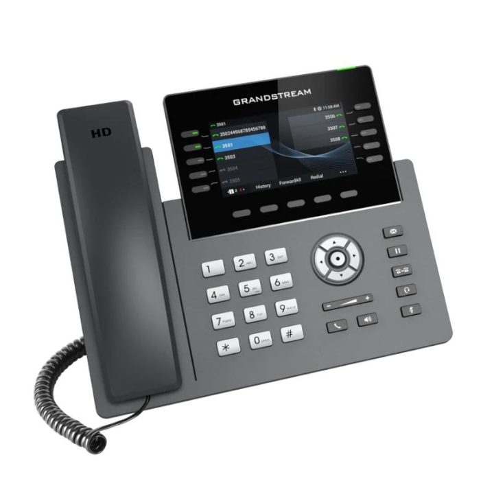 Telefone IP GrandStream GRP2615 5 SIP 2xGbE PoE WiFi