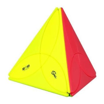 Qiyi Clover Pyraminx Stickerless Rubik's Cube (3102)