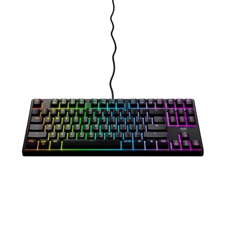 Teclado de jogo CHERRY K4V2 TKL USB AZERTY Francês Preto