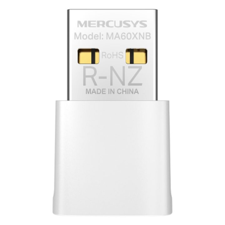 Adaptador WIFI6 - Bluetooth USB tipo A Mercusys MA60XNB AX900