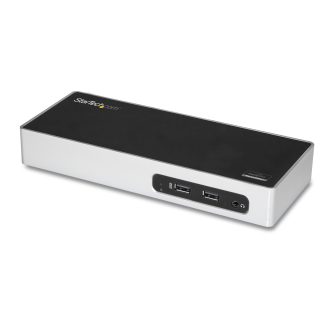 StarTech.com USB 3.0 Port Replicator - Laptop Docking Station for…