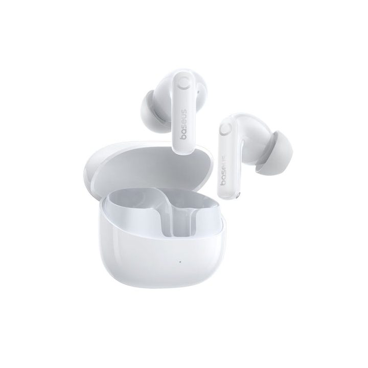 Os-Baseus bass BP1 pro in-ear true wireless earbuds moon white…