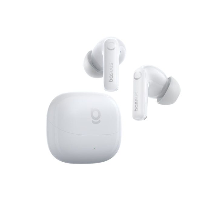 Os-Baseus bass BP1 pro in-ear true wireless earbuds moon white…