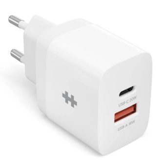 Hyper HJ205EU Smartphone and Tablet Charger, White, AC Power, Fast…