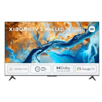 Xiaomi TV 75" S Mini LED 2025 4K Google TV 144Hz (ELA5682EU)