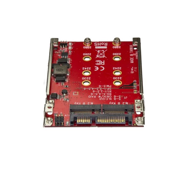StarTech.com M.2 to SATA Drive Adapter for 2.5-Inch Bay - M.2 to SATA…