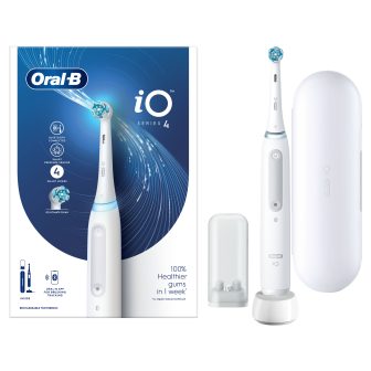 Braun Oral-B iO 4 Adult Oscillating Electric Toothbrush White