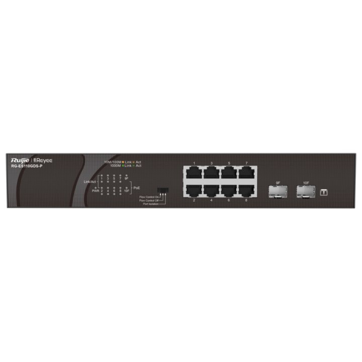 Ruijie Networks RG-ES110GDS-P switch não gerido Gigabit Ethernet…