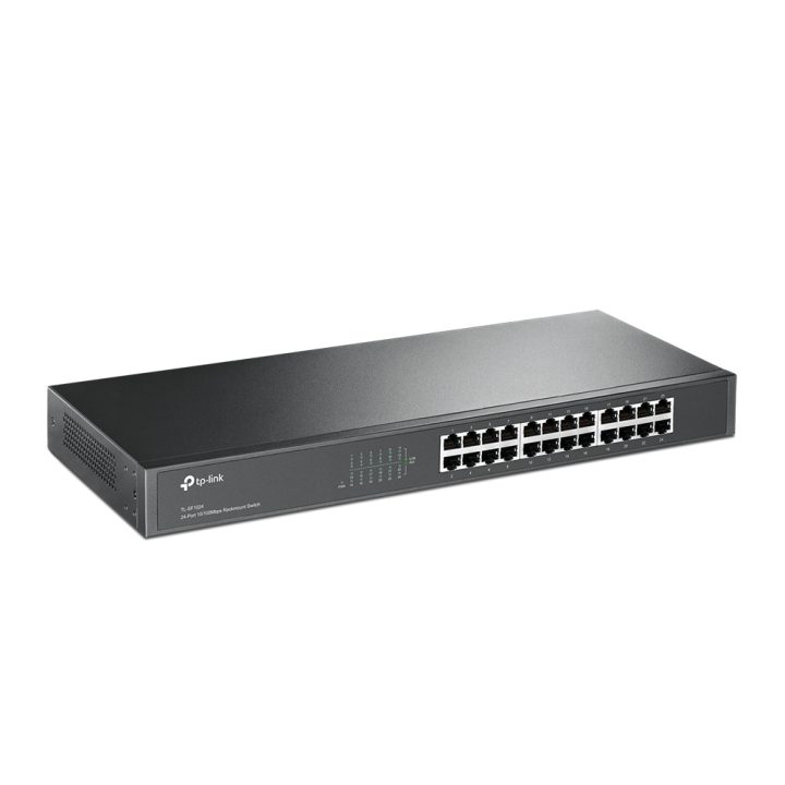 TP-Link TL-SF1024 No administrado Fast Ethernet (10/100) 1U Gris