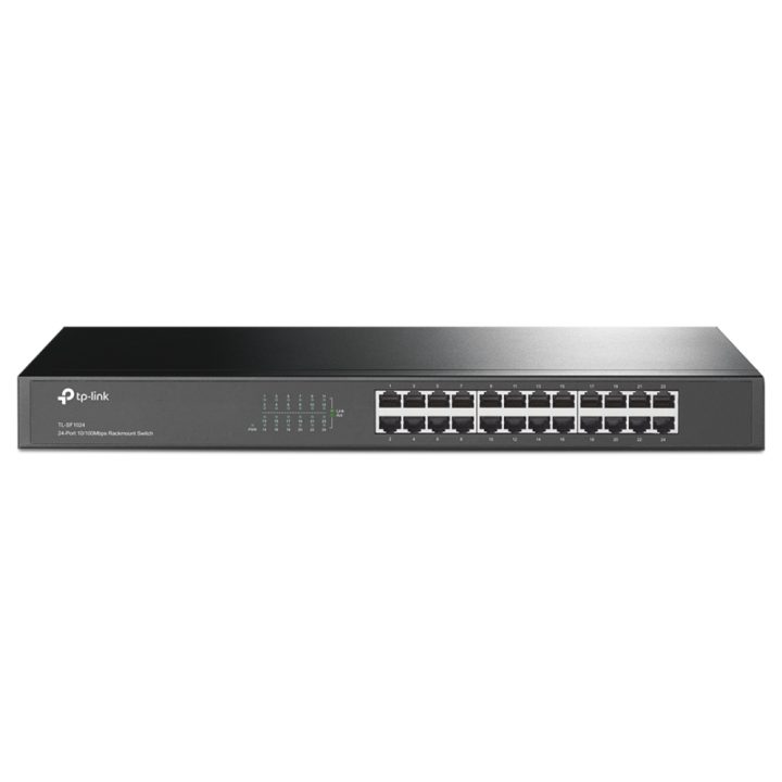 TP-Link TL-SF1024 No administrado Fast Ethernet (10/100) 1U Gris