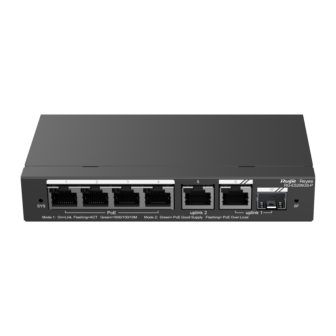 Ruijie Networks Reyee ES206GS-P Switch 4xPoE 2xGbE 1xSFP(C) 54W…