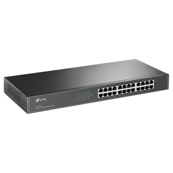 TP-Link TL-SF1024 Não gerido Fast Ethernet (10/100) 1U Cinzento