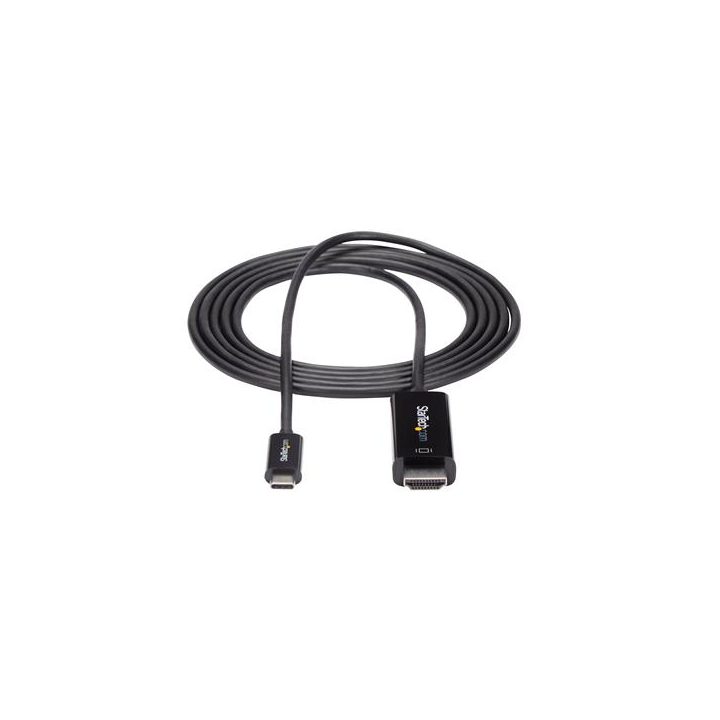 StarTech.com Cabo de 2m USB-C a HDMI - Adaptador de Vídeo USB Tipo C…