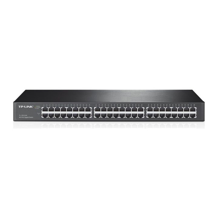 TP-Link TL-SG1048 Unmanaged Gigabit Ethernet (10/100/1000) 1U Black