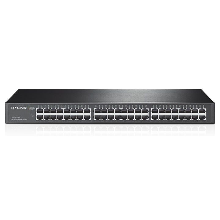 TP-Link TL-SG1048 Não Gerido Gigabit Ethernet (10/100/1000) 1U Preto