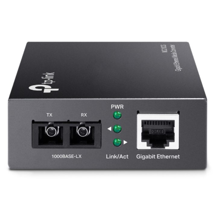 TP-Link MC210CS Media Converter 1000 Mbit/s 1310 nm Single-mode Black