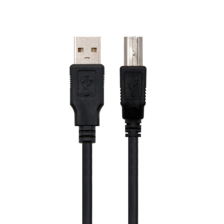 Ewent EC1005 cabo USB USB 2.0 3 m USB A USB B 0,48 Gbit/s Preto