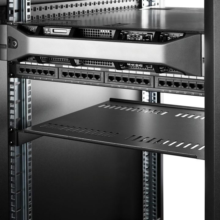 StarTech.com Bandeja de Prateleira Ventilada de 1U para Armário Rack…