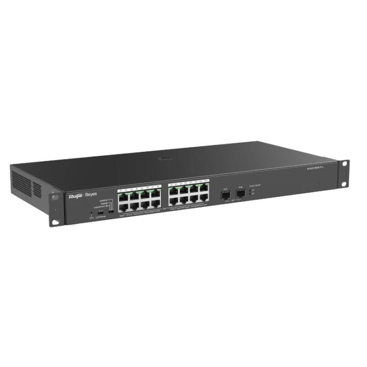 Ruijie Networks RG-ES118GS-P-L Unmanaged L2 Gigabit Ethernet…