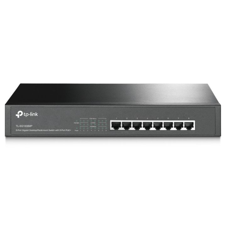 TP-Link TL-SG1008MP Não Gerido Gigabit Ethernet (10/100/1000) Energia…