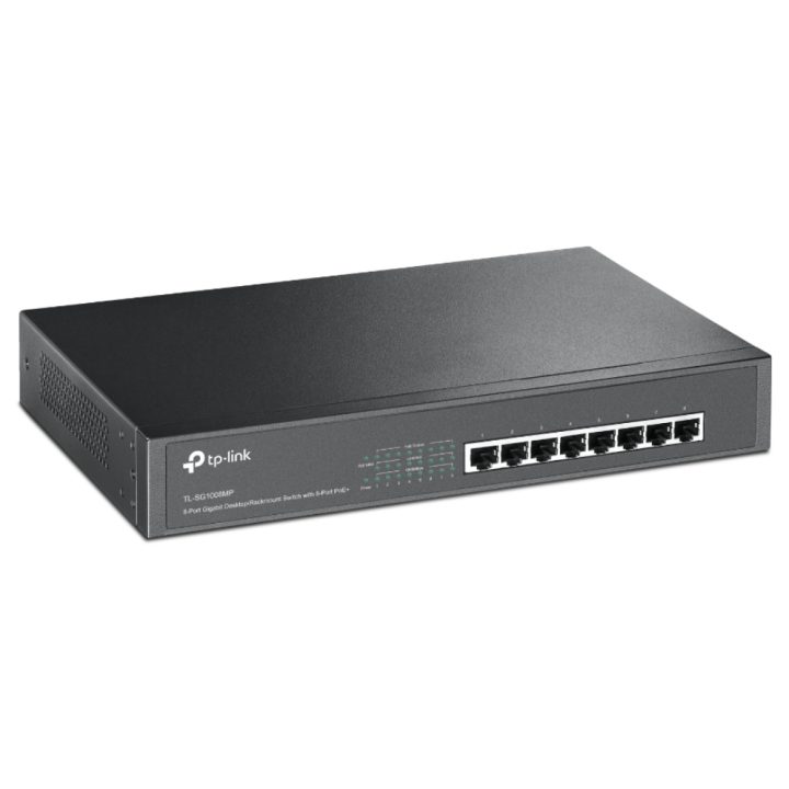 TP-Link TL-SG1008MP Não Gerido Gigabit Ethernet (10/100/1000) Energia…