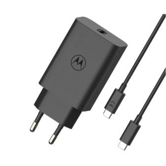 Motorola SJMC682 Universal Mobile Device Charger Black AC Indoor