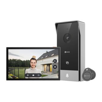 EZVIZ HP5 7" Video Intercom System Black, Silver (CS-HP5-R100-1W2TFC)