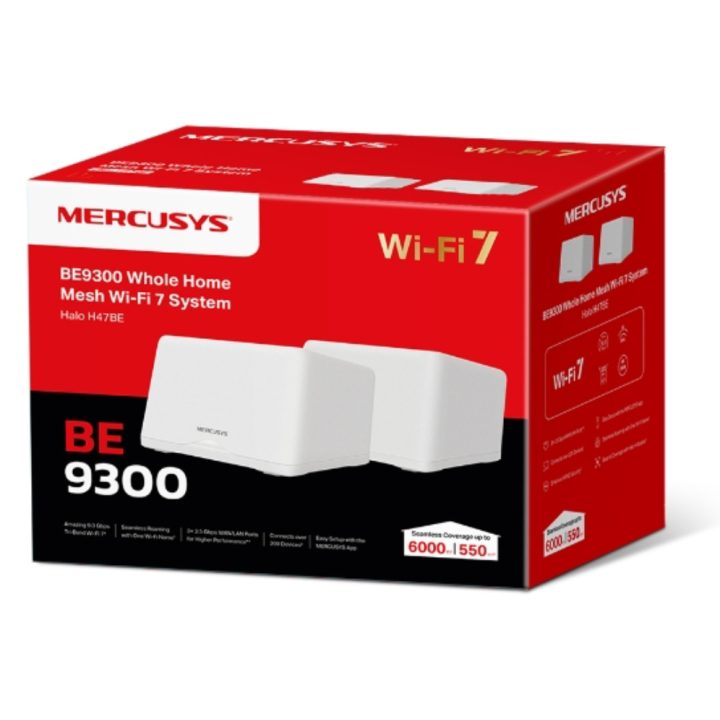 TP-Link HALO H47BE Tribanda (2,4 GHz/5 GHz/5 GHz) Wi-Fi 7 (802.11be)…