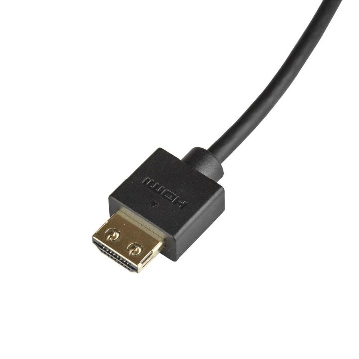 StarTech.com Slim High-Speed HDMI 2.0 Cable with Ethernet 4K 60Hz 2m…