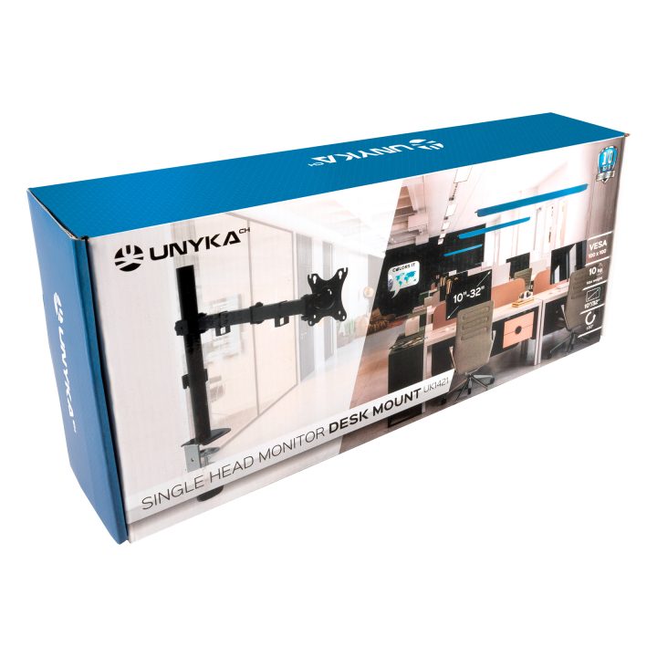 UNYKAch UK1421 32" Desktop Stand Black