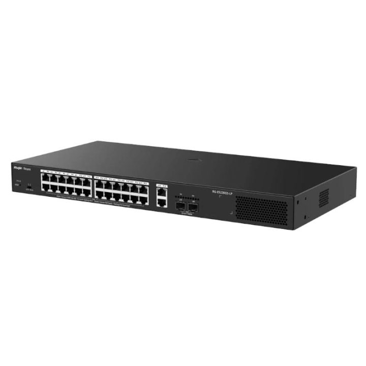 Ruijie Networks Reyee ES228GS-LP Switch 26xGbE (24 PoE) 250W 2xSFP…