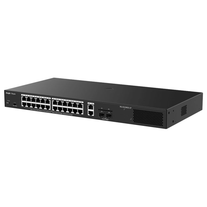 Ruijie Networks Reyee ES228GS-LP Switch 26xGbE (24 PoE) 250W 2xSFP…