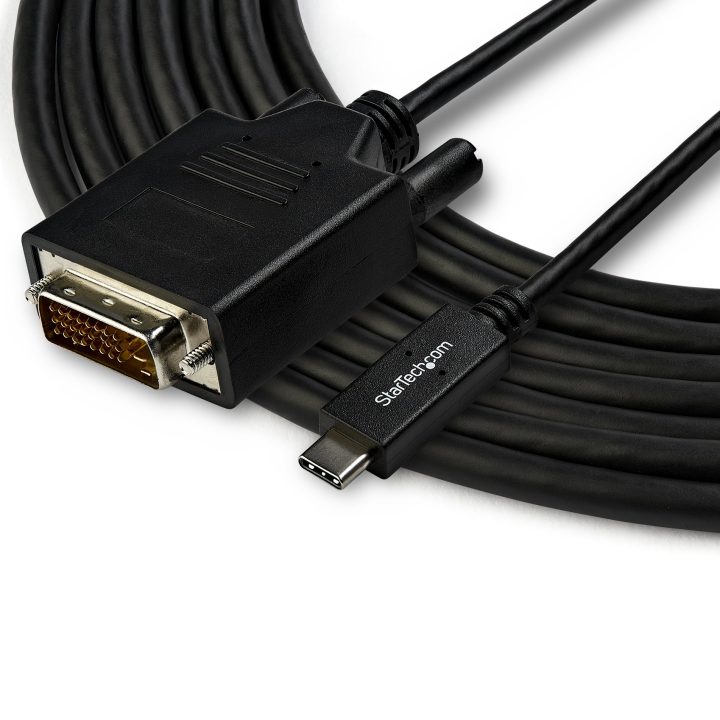 StarTech.com Cabo 3m USB C a DVI - Adaptador USB Tipo C Monomodo…