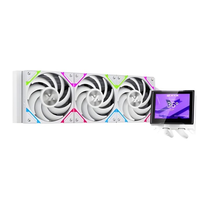 XYZ Hydroview 360 White Liquid Cooler (X-WC-HYDROVIEW-360W)