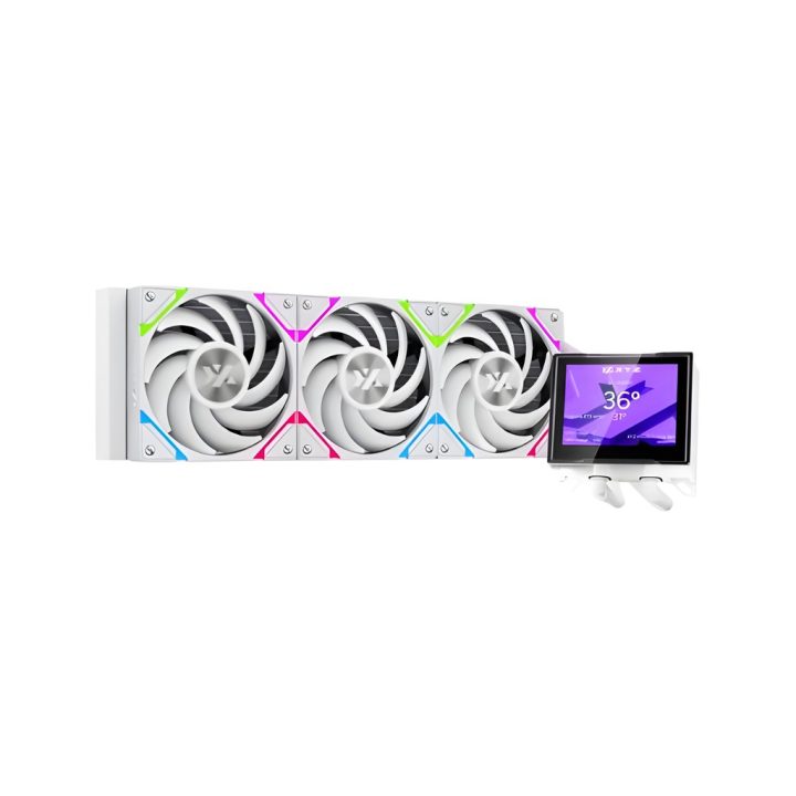 XYZ Hydroview 360 White Liquid Cooler (X-WC-HYDROVIEW-360W)