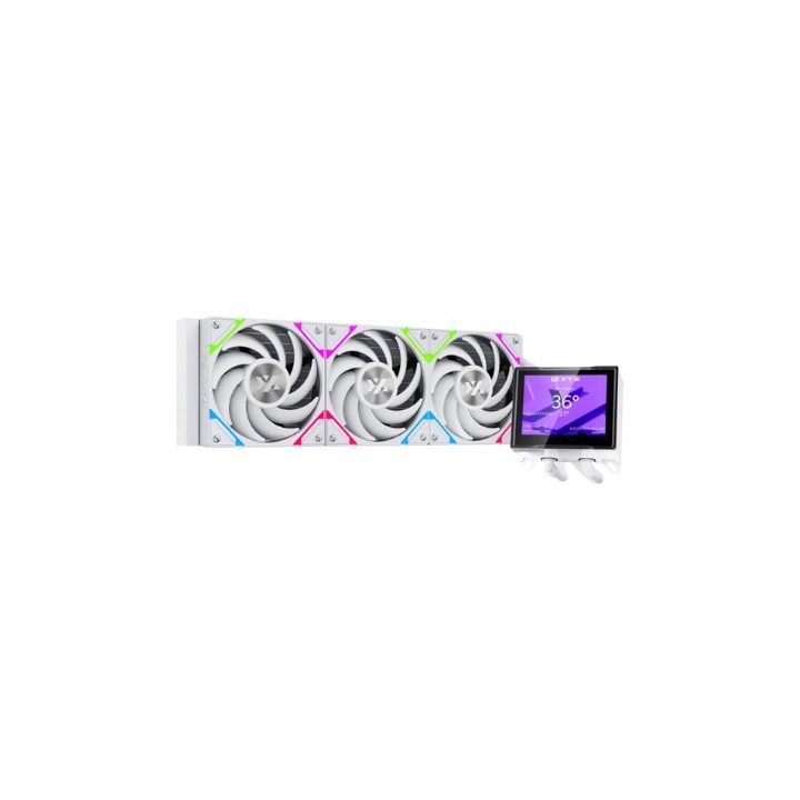 XYZ Hydroview 360 White Liquid Cooler (X-WC-HYDROVIEW-360W)