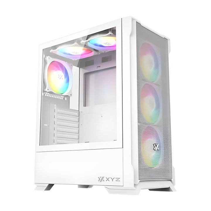 ATX Case XYZ airone 300 x mesh white (X-CS-AIRONE3XM-W)