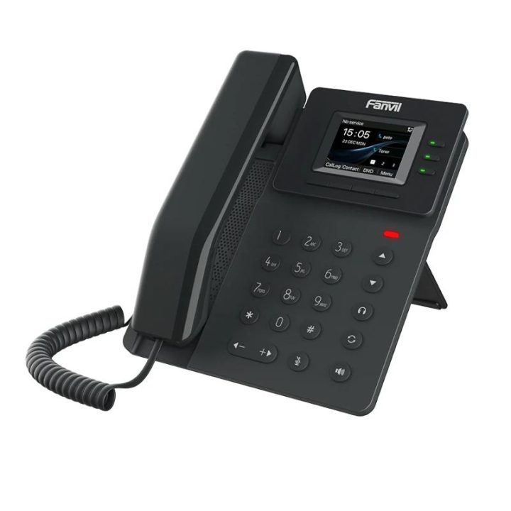 Fanvil V60P 4 líneas SIP Pantalla 2.4" Color PoE 2