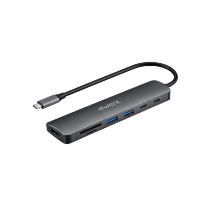 Ewent EW1152 base para portátil e replicador de portas com fios USB…