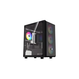 XYZ Airone 60 Mesh Lite Black mATX Case (X-CS-AIRONE60LT-M-B)