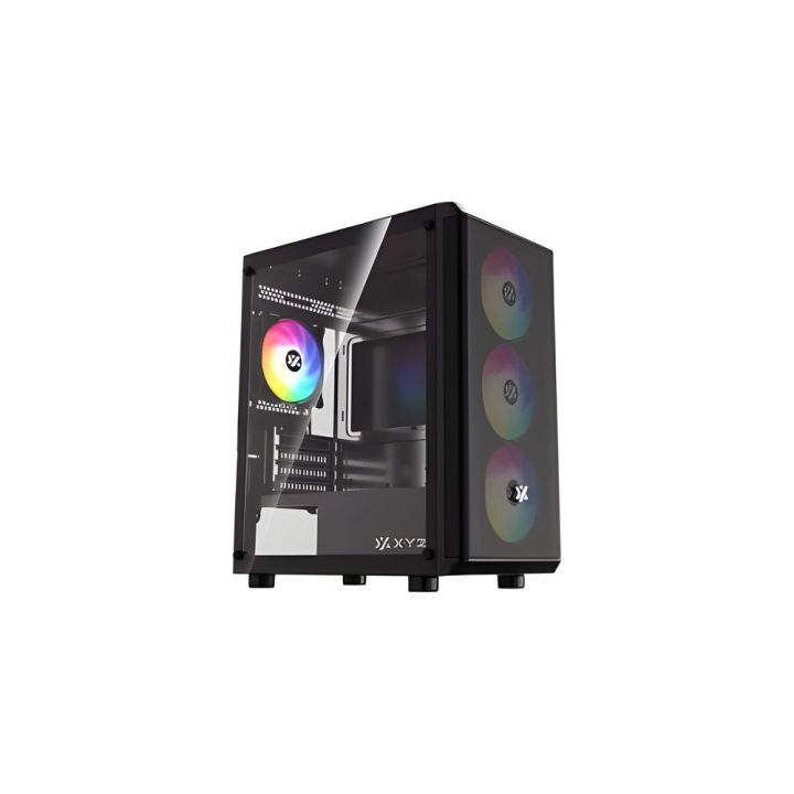 XYZ Airone 60 Mesh Lite Black mATX Case (X-CS-AIRONE60LT-M-B)