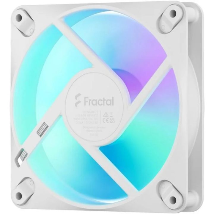 Fractal Design Fractal ventilador caja dynamic-3-12-reverse-white…