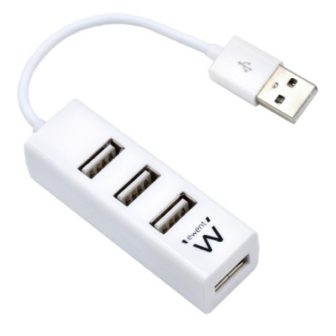 Ewent EW1122 USB 2.0 Interface Hub White