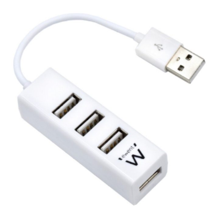 Ewent EW1122 USB 2.0 Interface Hub White
