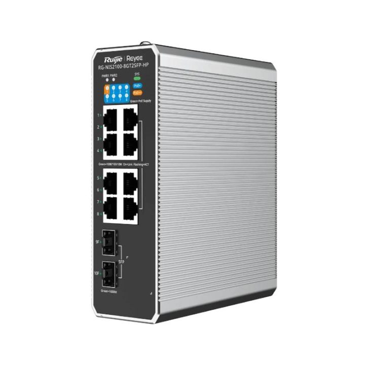 Ruijie Networks RG-NIS3100-8GT2SFP-HP switch Gestionado L2 Gigabit…