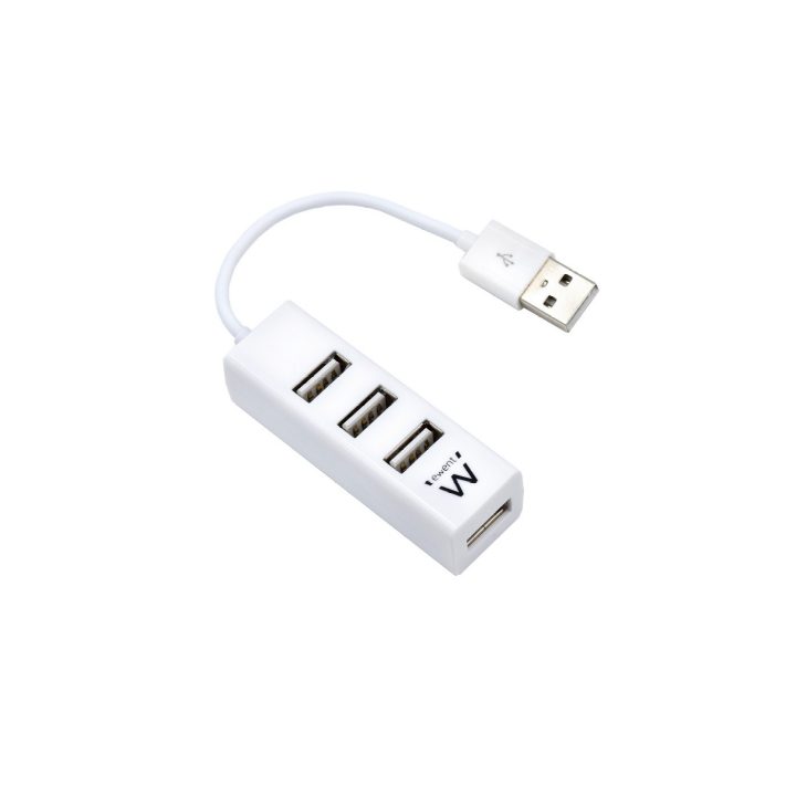 Ewent EW1122 hub de interface USB 2.0 Branco