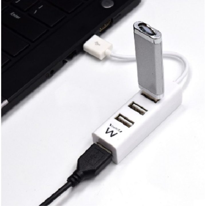 Ewent EW1122 hub de interface USB 2.0 Branco
