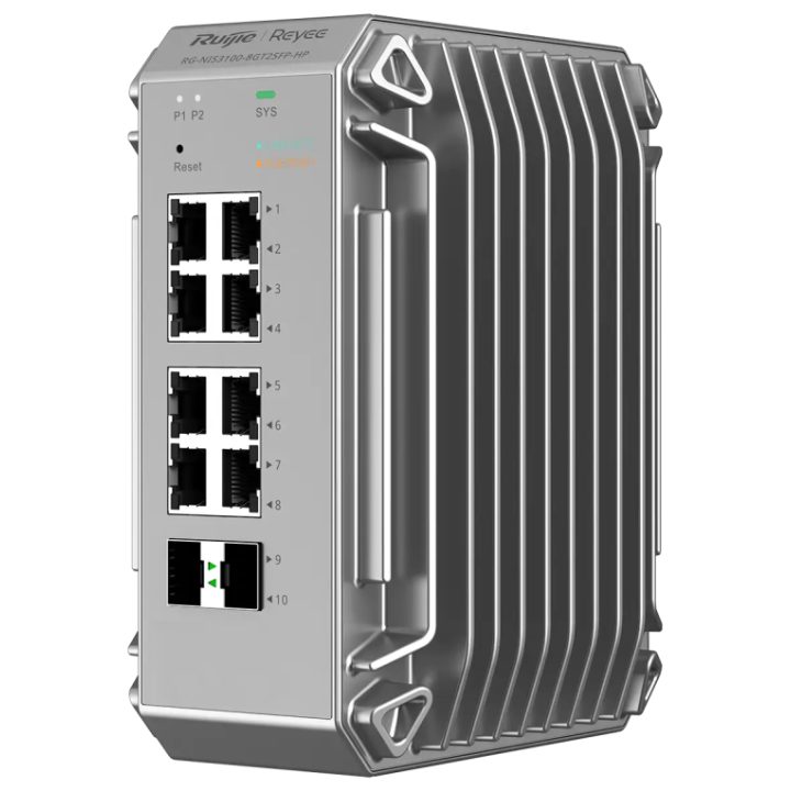 Ruijie Networks RG-NIS3100-8GT2SFP-HP Managed L2 Gigabit Ethernet…