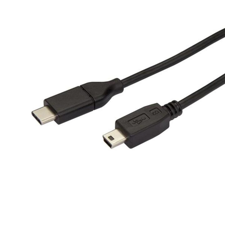 StarTech.com Cabo de 2m USB-C a Mini USB-B - Cabo Adaptador USB Tipo…